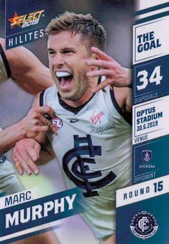 2019 Select AFL Hilites #SH15 Marc Murphy Front